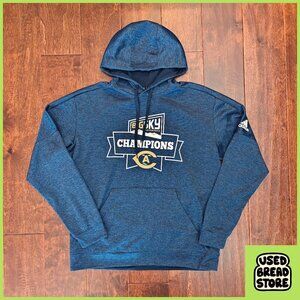 Adidas UC Davis Aggies 2018 Bigsky FCS Football Playoffs Hoodie Blue Large NCAA